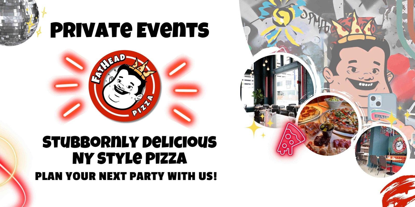 Promo Web Banners - Private Events